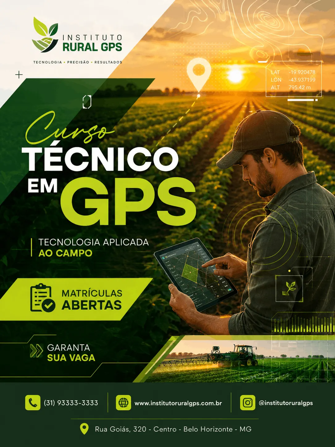 Campanha Instituto Rural GPS - Curso Técnico