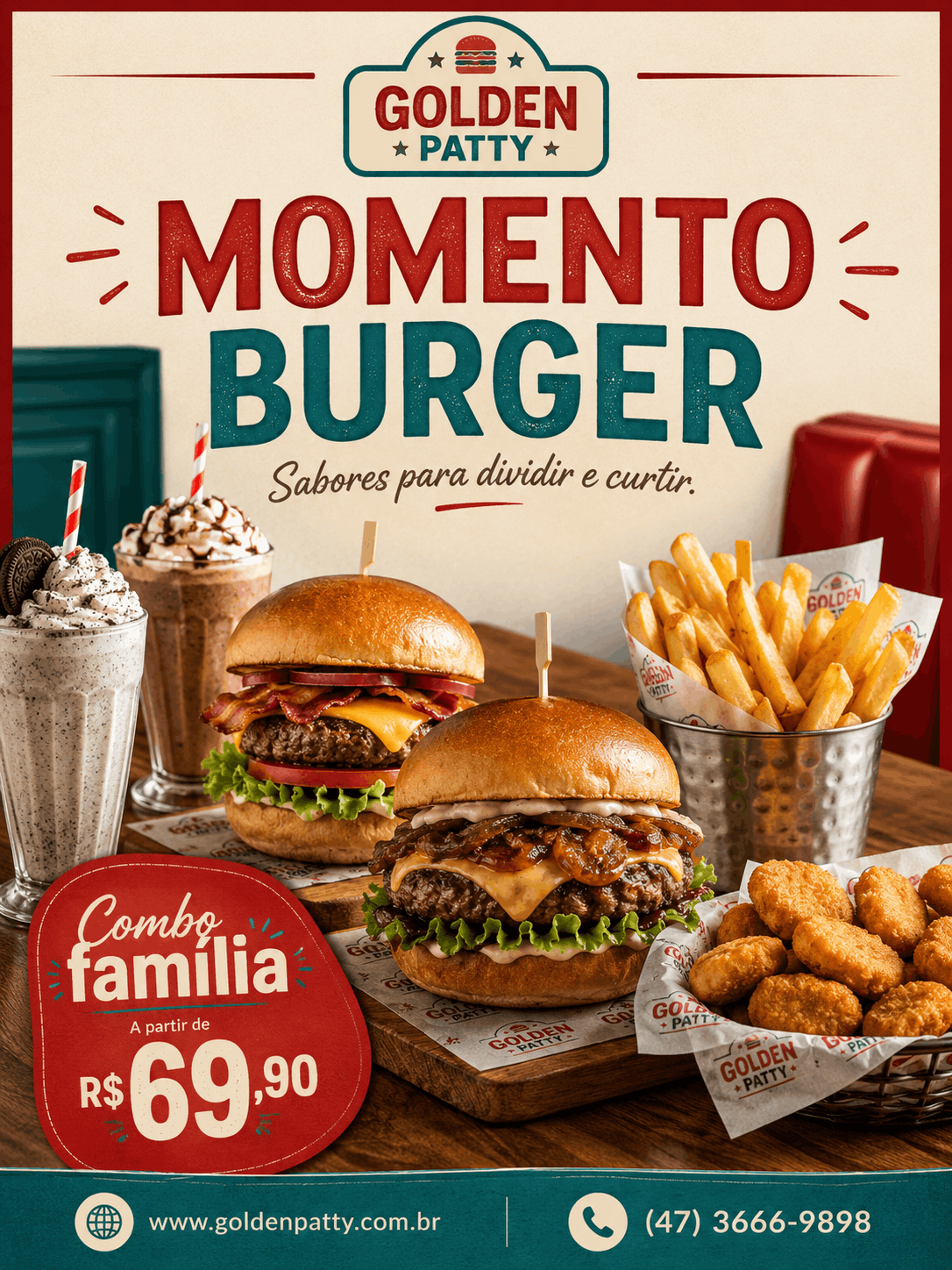 Golden Patty — Momento Burger